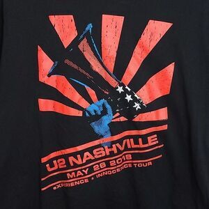 U2 Nashville may 26 2018 experience + innocence tour tee